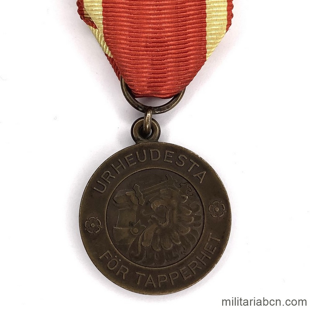 Finlandia. Medalla de 2ª Clase de la Orden Cruz de la Libertad