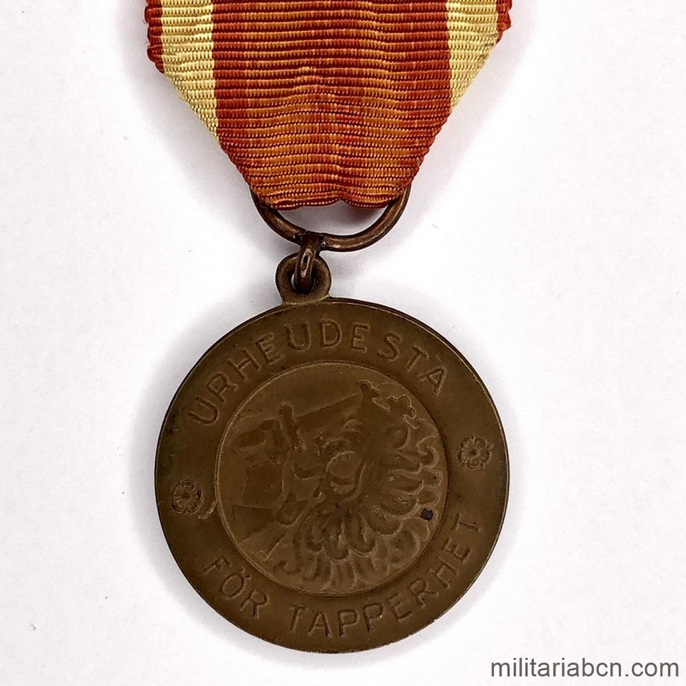 Finlandia. Medalla de 2ª Clase de la Orden Cruz de la Libertad
