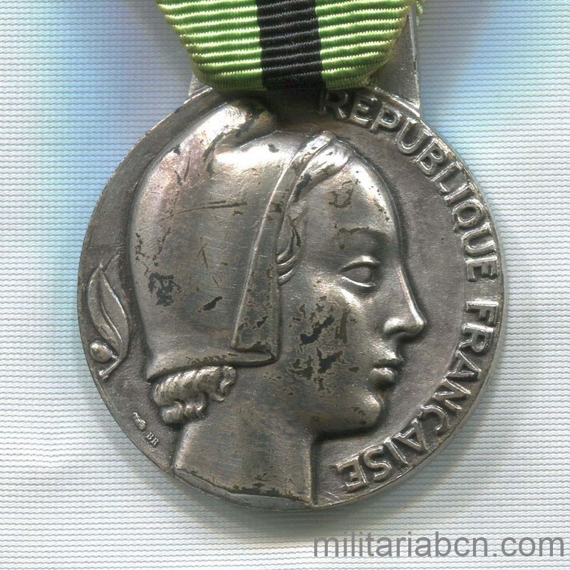Francia. Medalla del Patriota Proscrito. 2ª Guerra Mundial