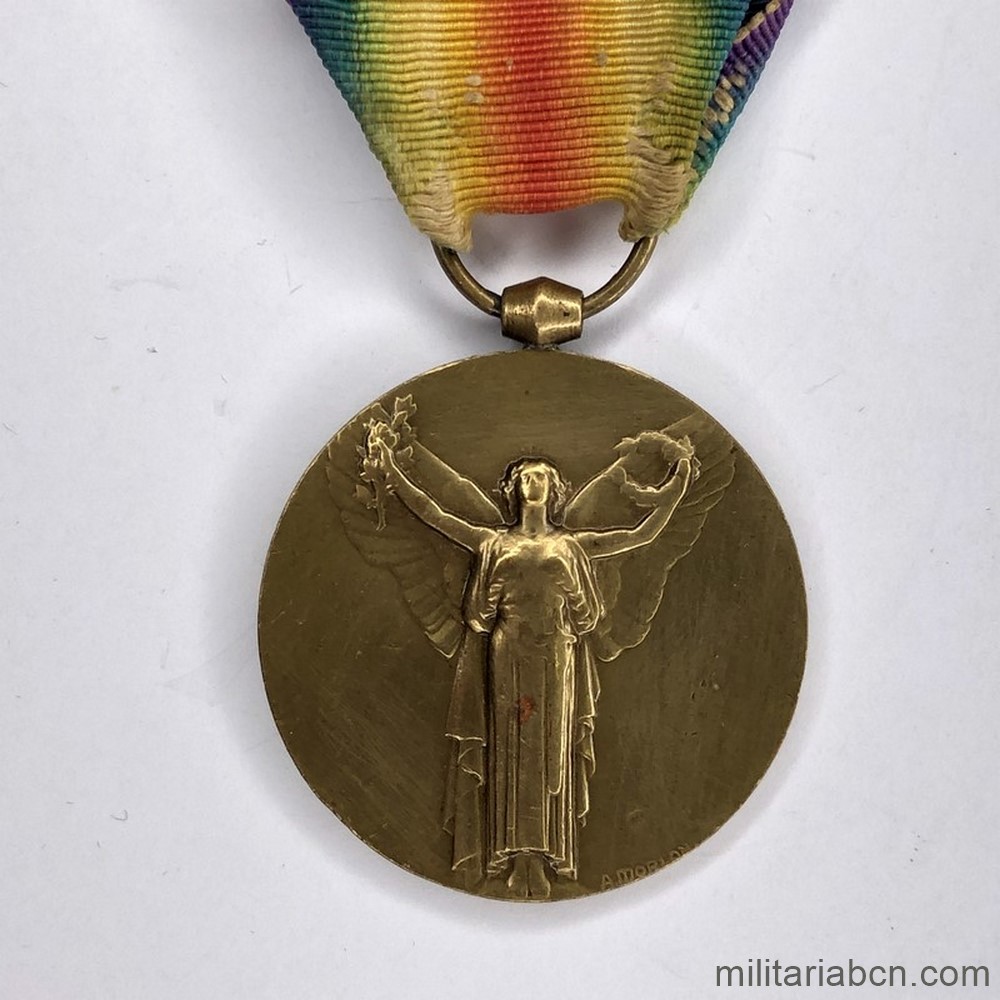 Francia. Medalla Interaliada o de la Victoria. Modelo Oficial A. Morlon