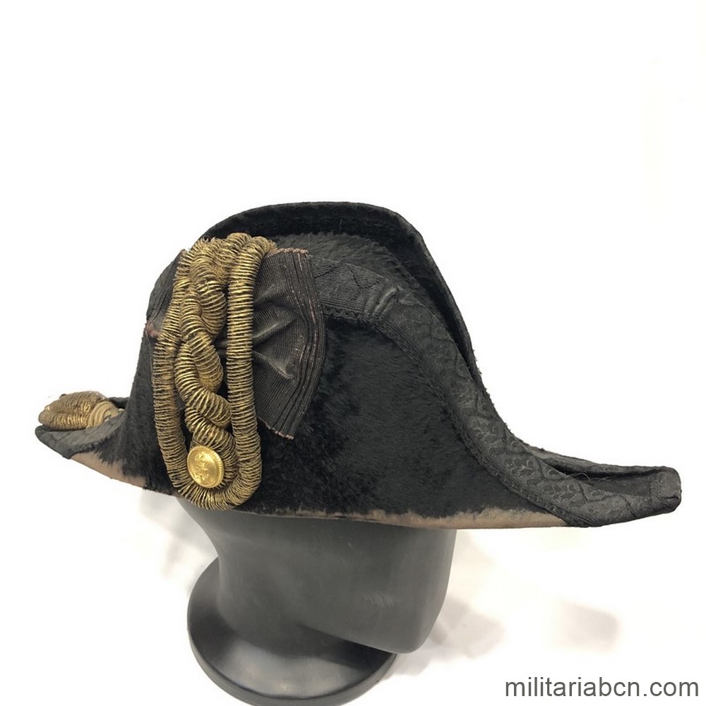 Reino Unido. Bicornio de Almirante de la Royal Navy. Modelo 1902. Primera Guerra Mundial