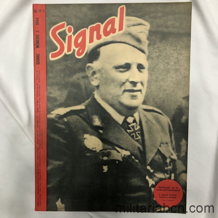 Revista Signal nº 3 1944. Texto en francés