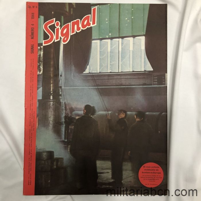 Revista Signal nº 4 1944. Texto en castellano