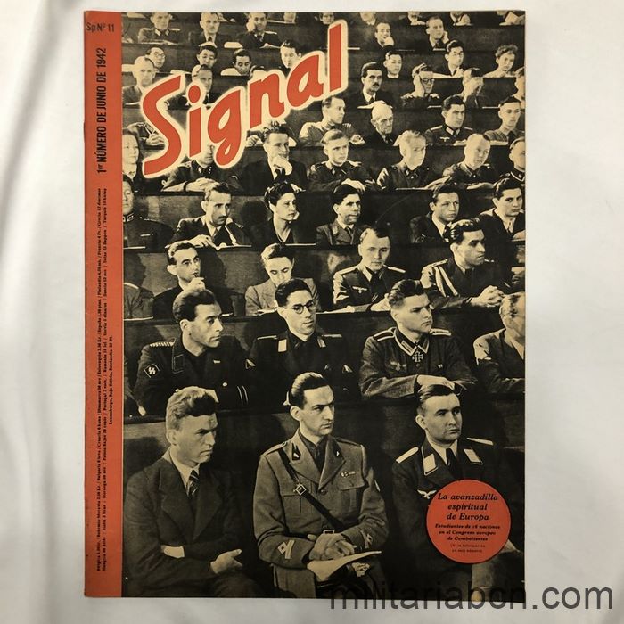 Revista Signal nº 11 Junio 1942. Texto en castellano.
