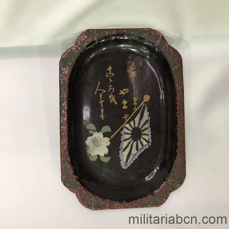 Japón. Bandeja Memorial del Ejército Japonés de la 2ª Guerra Mundial