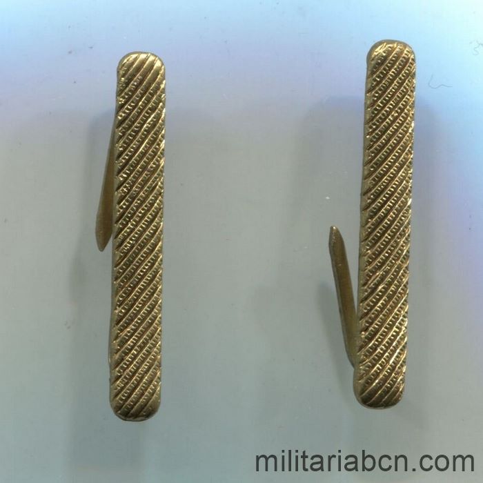 Pareja de insignias de oficial del Ejército Popular de la República 30mm
