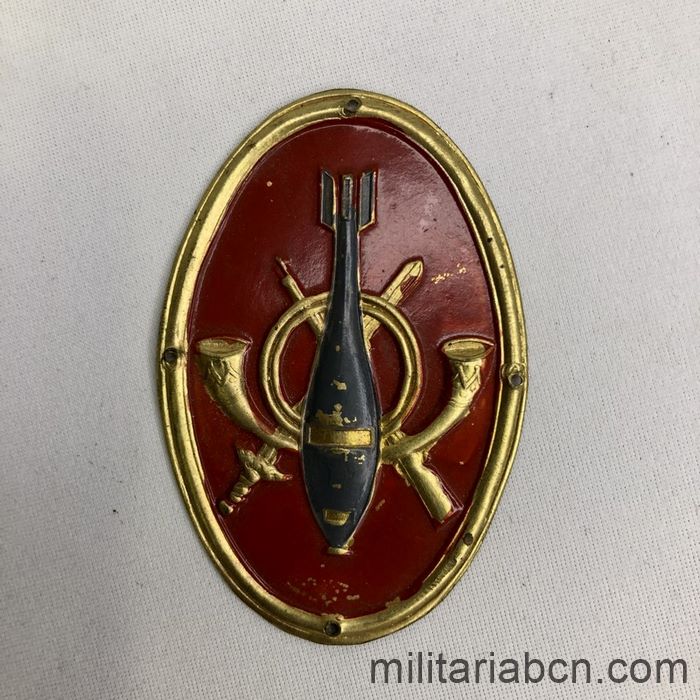 España Insignia de brazo. Tirador de Morteros de Infantería 1931.