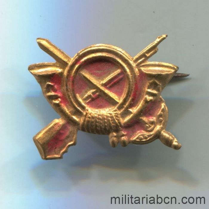 Insignia de solapa de Infantería, Período de la Guerra Civil