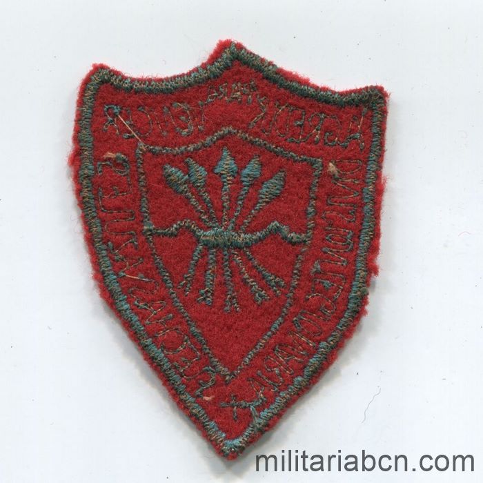 Insignia de brazo. Flechas Azules. Variante