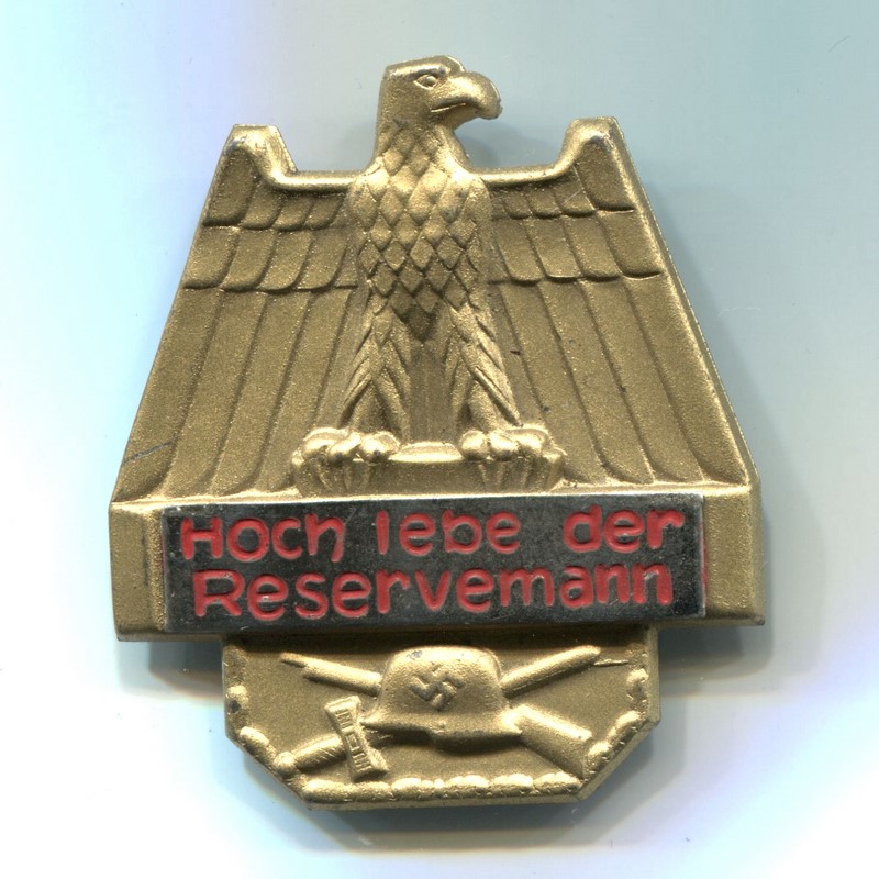 Alemania III Reich. Insignia de reservista del Heer