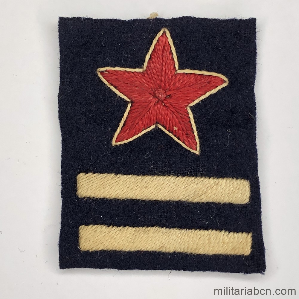 Insignia de Teniente del Cuerpo de Seguridad de la República. Guerra Civil Española