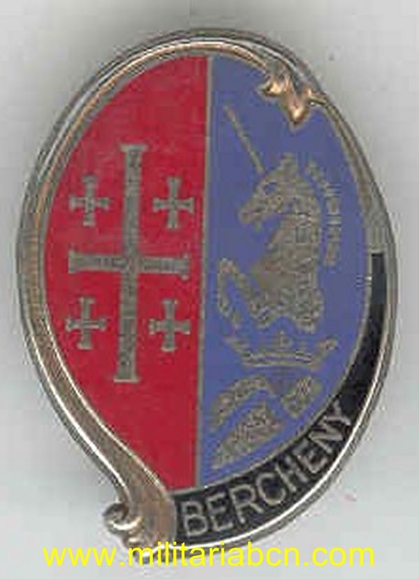 Insignia regimental . 1° REGIMENT DE HUSSARDS PARACHUTISTES