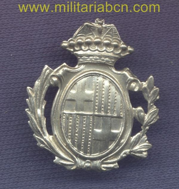 Insignia de cuello del Ayuntamiento de Barcelona.  Epoca II República y Guerra Civil.