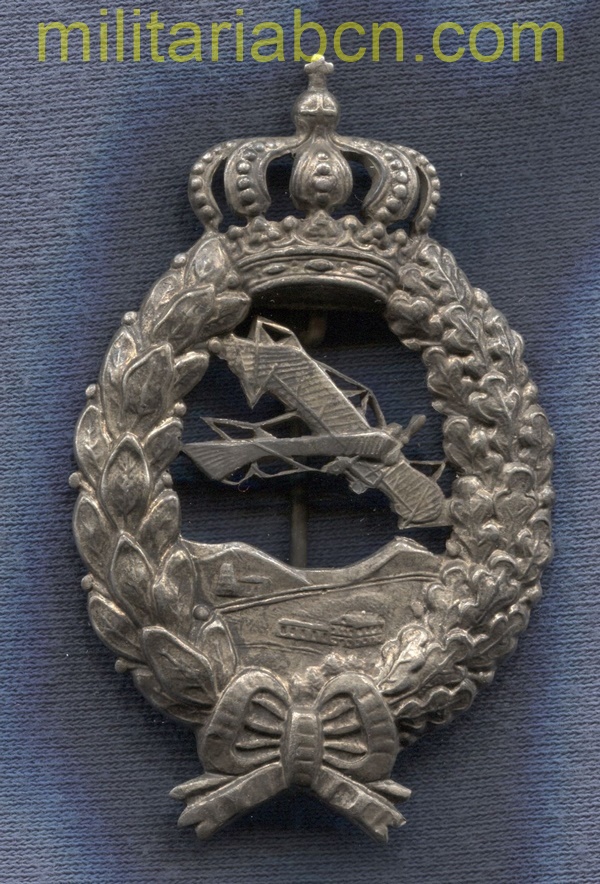 Alemania Imperial. Baviera. Placa de Piloto de la Primera Guerra Mundial.