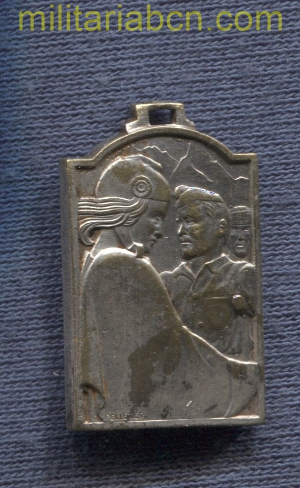 España. Medalla de Ayuda a la España Republicana CIAE 1938