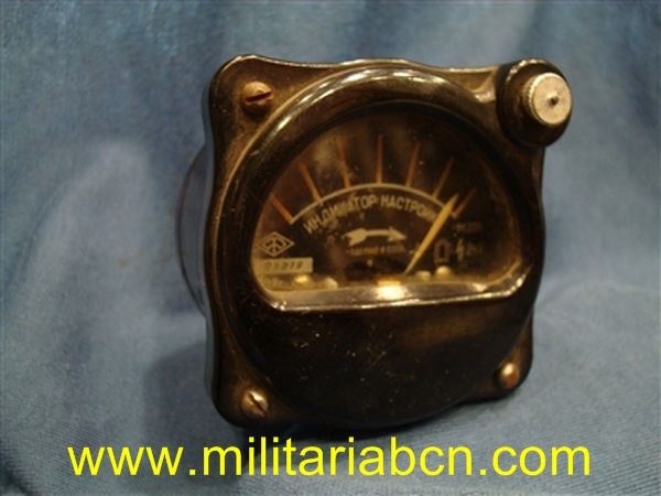 Instrumento de Control de un avión de la URSS Unión Soviética. Posterior a la 2ª Guerra Mundial.