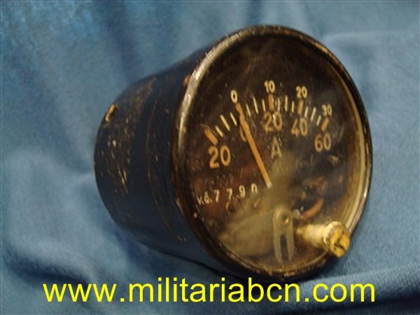 Instrumento de Control de un avión de la URSS Unión Soviética. Posterior a la 2ª Guerra Mundial.
