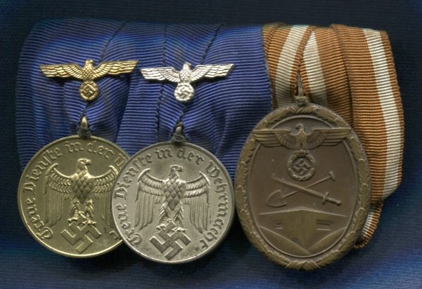 Alemania III Reich. Pasado de tres medallas: