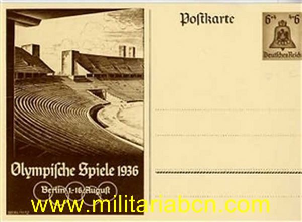 Postal III Reich. Sin circular D057