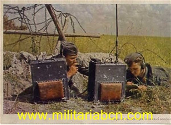 Postal III Reich. Sin circular Texto en castellano. D085