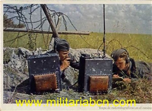 Postal III Reich. Sin circular Texto en castellano. D095