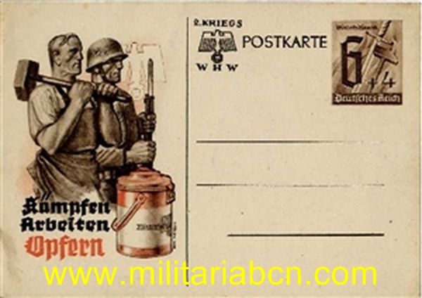 Postal III Reich. Sin circular . D101