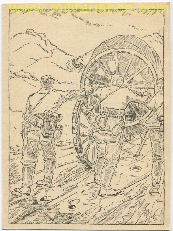 Alemania III Reich. Postal 2ª Guerra Mundial.