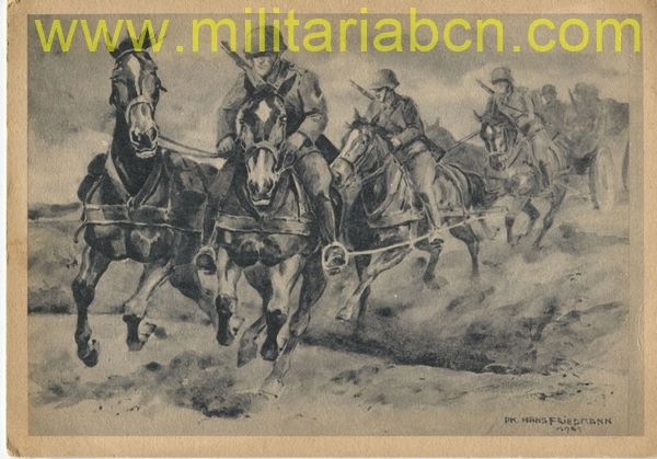 Alemania III Reich. Postal 2ª Guerra Mundial.