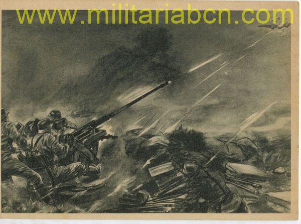 Alemania III Reich. Postal 2ª Guerra Mundial.