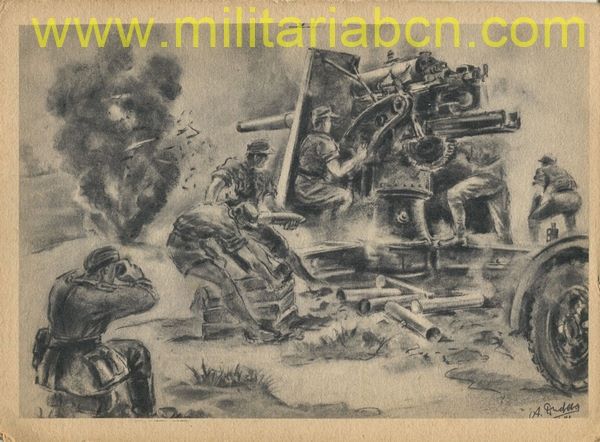 Alemania III Reich. Postal 2ª Guerra Mundial.