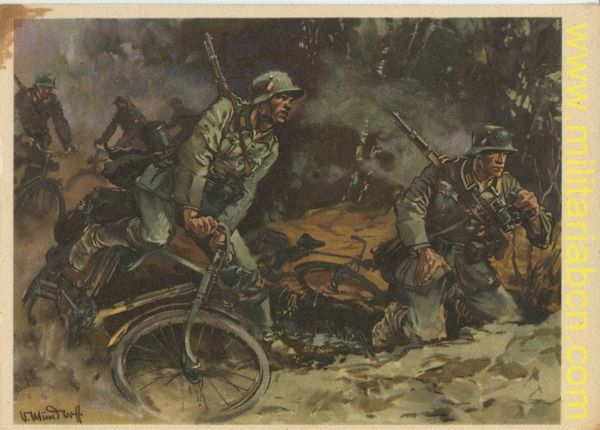Alemania III Reich. Postal 2ª Guerra Mundial.