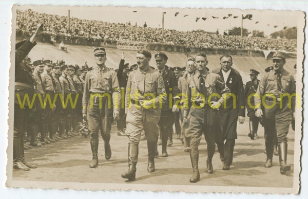 Alemania III Reich.  Postal Fotografía de Adolf Hitler.