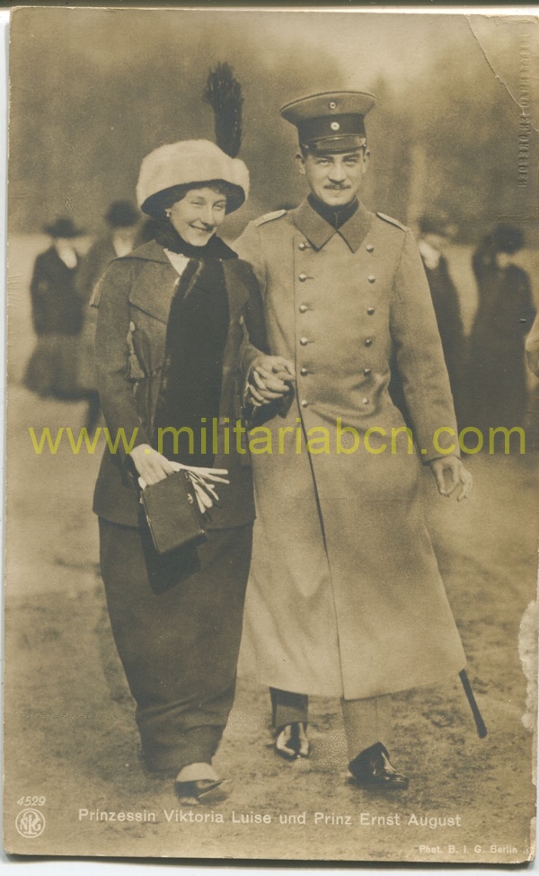 Alemania. Postal retrato de Militar. 1ª Guerra Mundial. M5