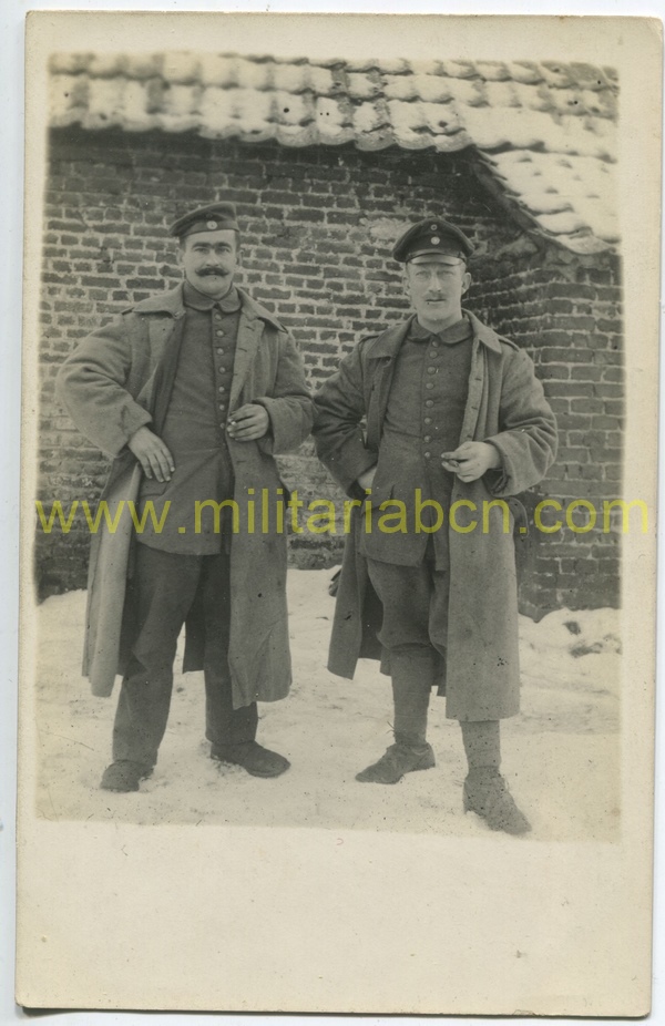 Alemania. Postal retrato de Militar. 1ª Guerra Mundial. M2
