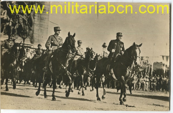 Postal. Francia. 1ª Guerra Mundial. Les Marechaux de la France.