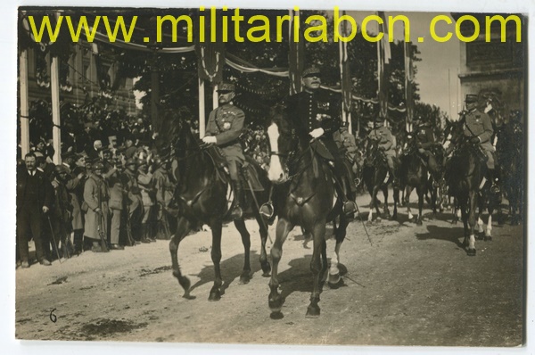 Postal. Francia. 1ª Guerra Mundial. Les Marechaux de la France.