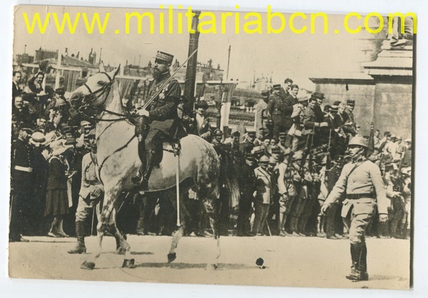 Postal. Francia. 1ª Guerra Mundial. Les Marechaux de la France.