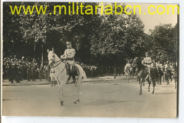 Postal. Francia. 1ª Guerra Mundial. Les Marechaux de la France.
