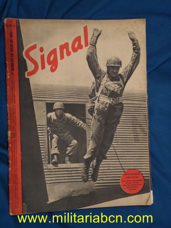 Alemania III Reich. Revista Signal. Versión alemana. nº 13 Julio 1941.