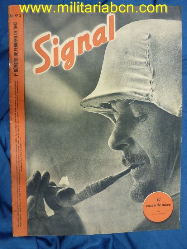 Alemania III Reich.  Revista Signal.  En castellano.  Nº 3 febrero 1942.
