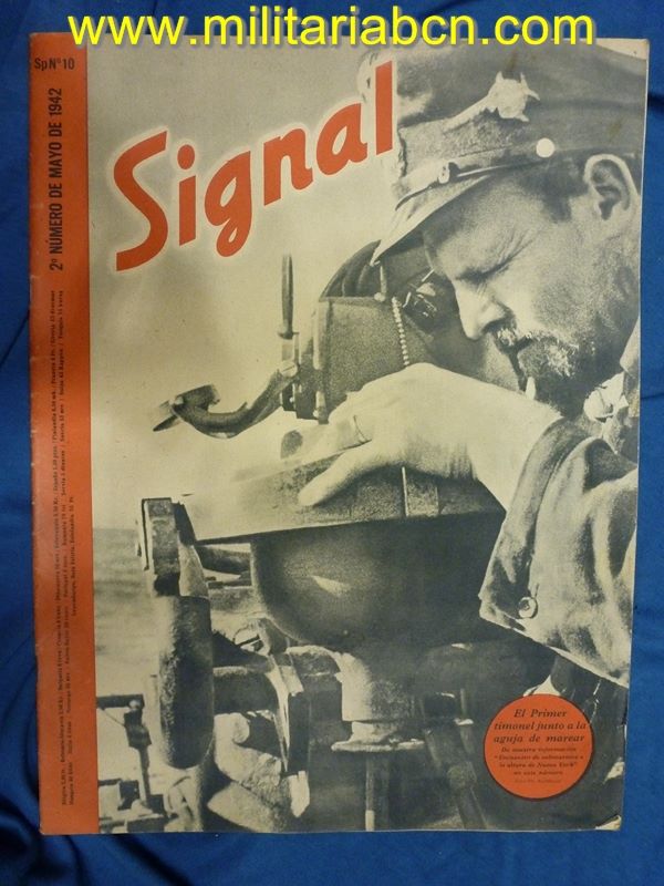 Alemania III Reich.  Revista Signal.  En castellano.  Nº 10 mayo 1942.