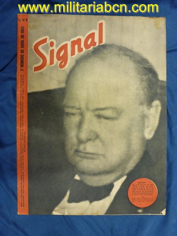 Revista Signal.  En castellano.  Nº 8 abril 1943.