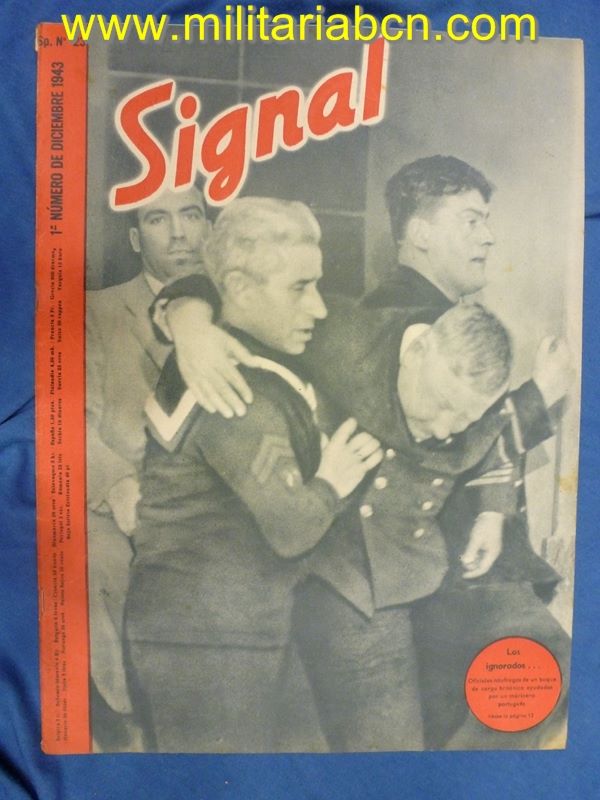Revista Signal.  En castellano.  Nº 23 diciembre 1943.