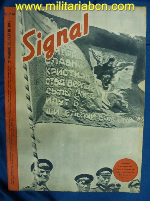 Revista Signal.  En castellano.  Nº 14 julio 1943.