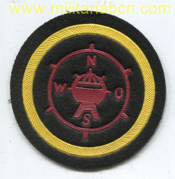 URSS. Marina. Parche de Especialista Navegador. Oficial.