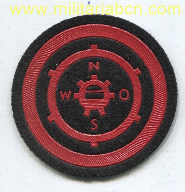 URSS. Marina. Parche de Especialista Navegador. Oficial.