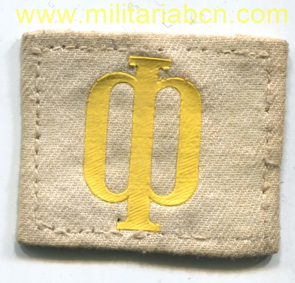 URSS Unión Soviética. Insignia de cuello de la Marina.
