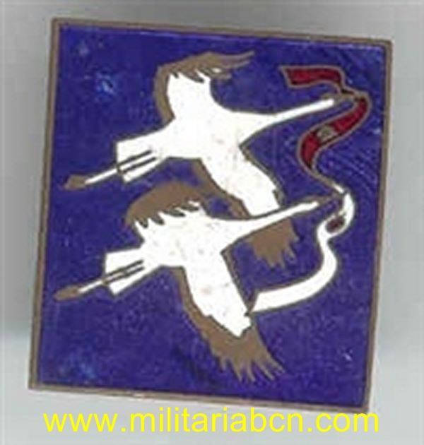 URSS Unión Soviética. Insignia esmaltada. Cigüeñas