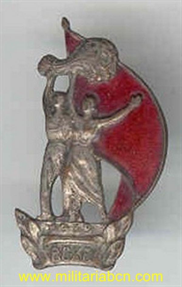 URSS Unión Soviética. Insignia esmaltada. Premio al trabajo en el campo