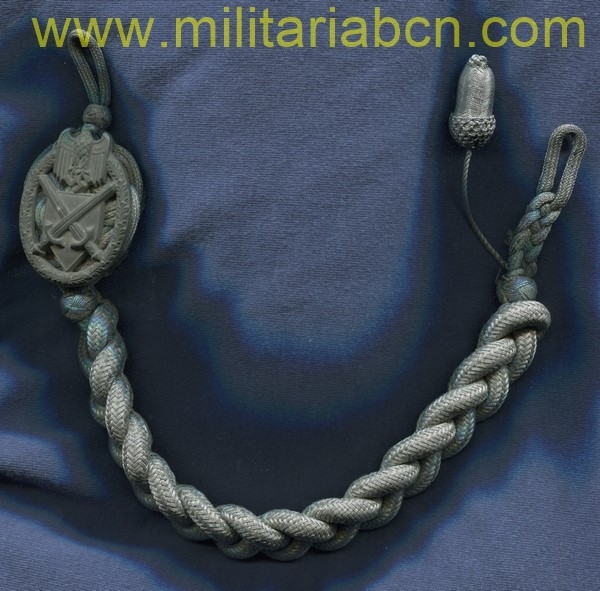 Alemania III Reich. Cordón de tirador de la Wehrmacht